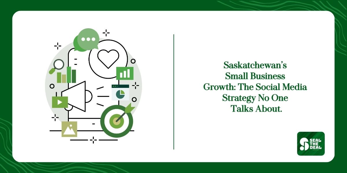 Image of social media strategy for Saskatchewan small businesses' growth.